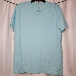 Brand new. Light blue Arizona V neck shirt